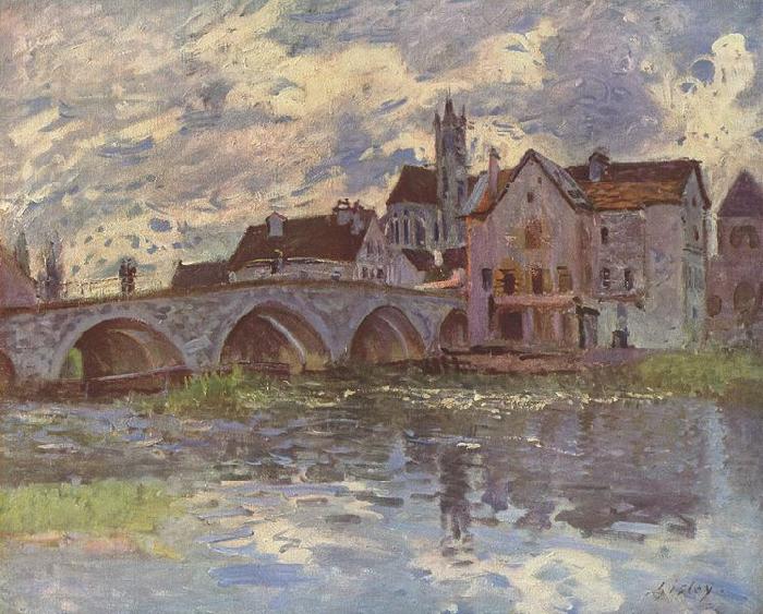 Alfred Sisley Brucke von china oil painting image